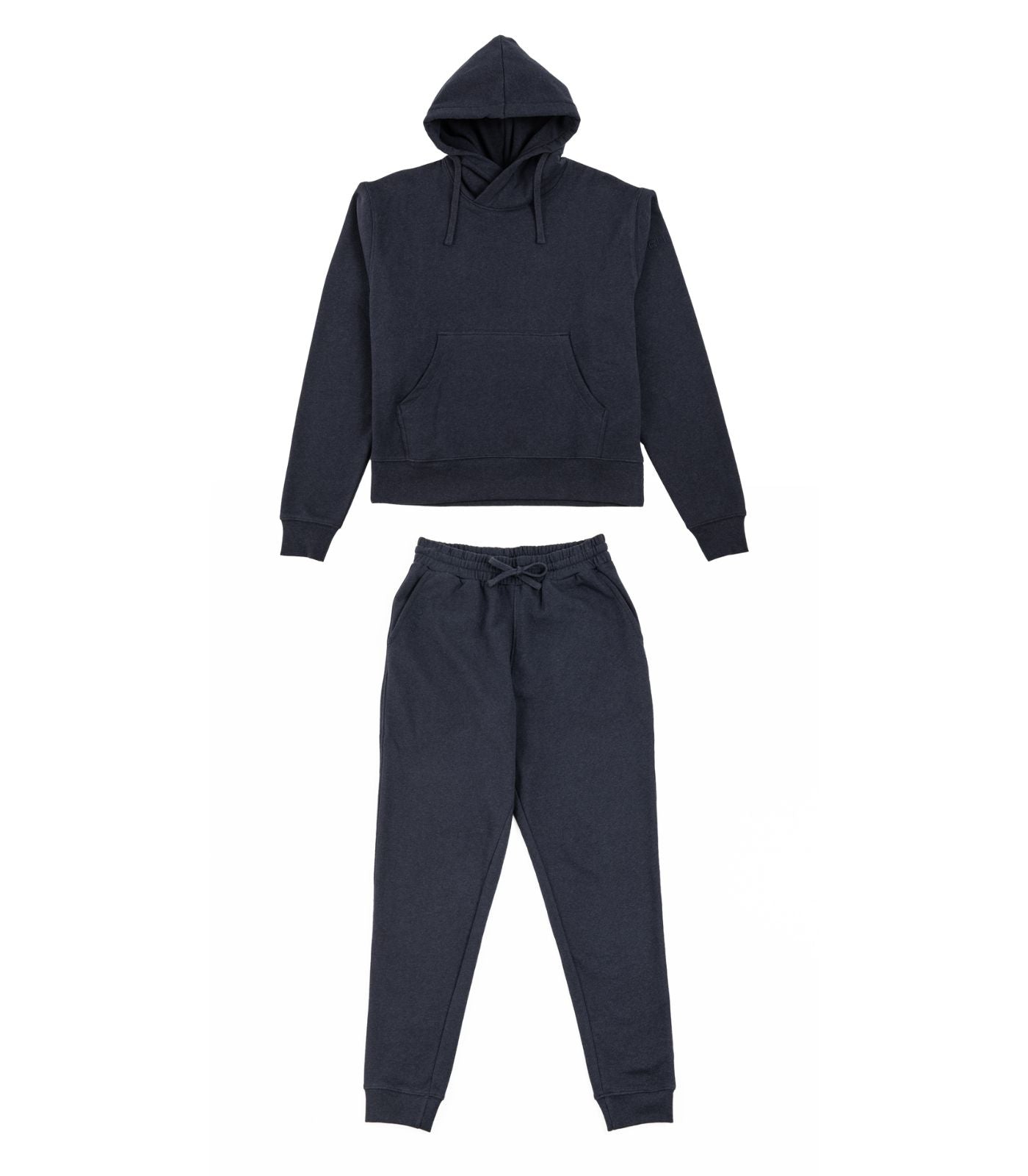 Bhumi Organic Cotton - Track Pant and Hoodie (Women) - Navy Melange