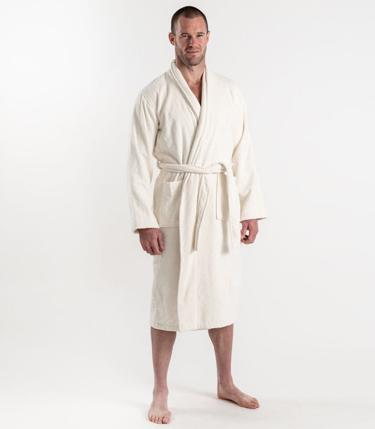 Bhumi Organic Cotton - Spa Robe - Natural