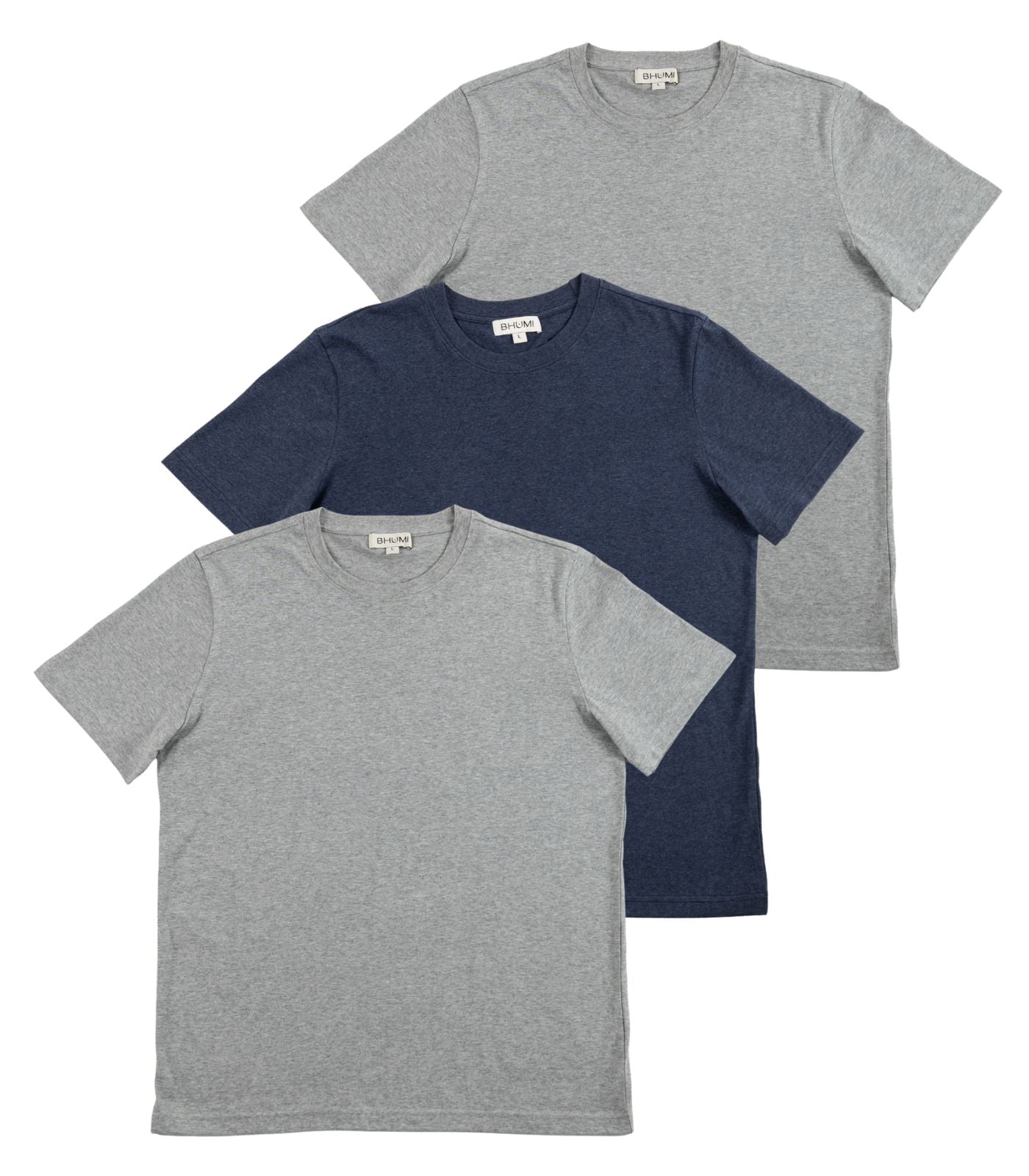 Bhumi Organic Cotton - Basic Tee (3 Pack)  