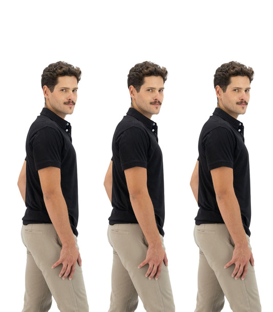 Bhumi Organic Cotton - Polo Shirt (3 Pack)