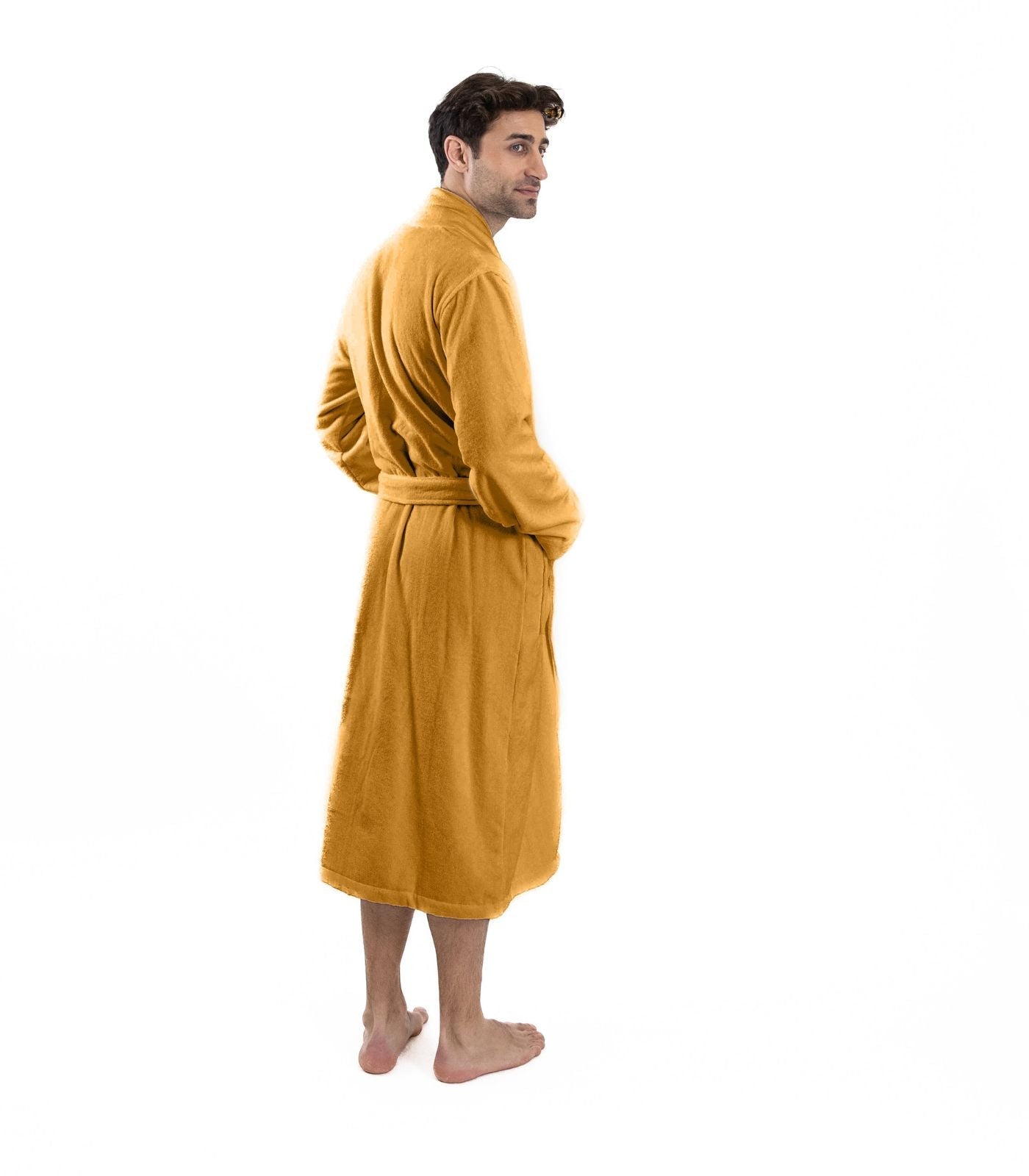 Bhumi Organic Cotton - Spa Robe - Golden Turmeric