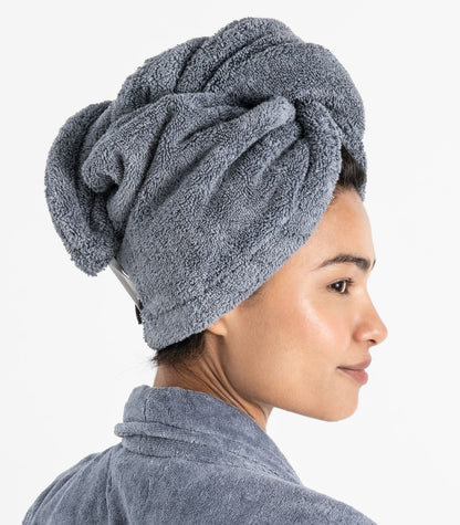 Bhumi Organic Cotton - Head Wrap - Granite Blue