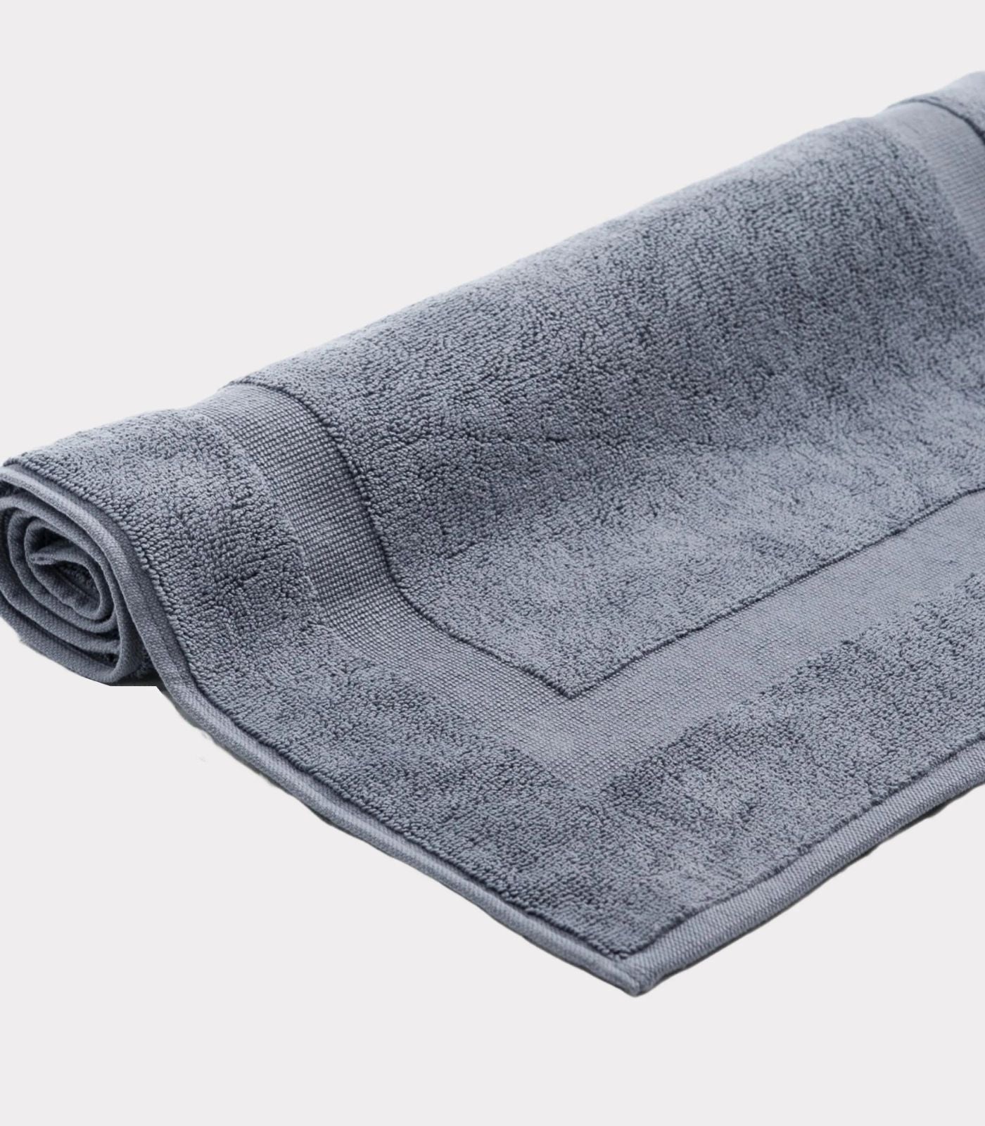 Bhumi Organic Cotton - Bath Mat - Granite Blue