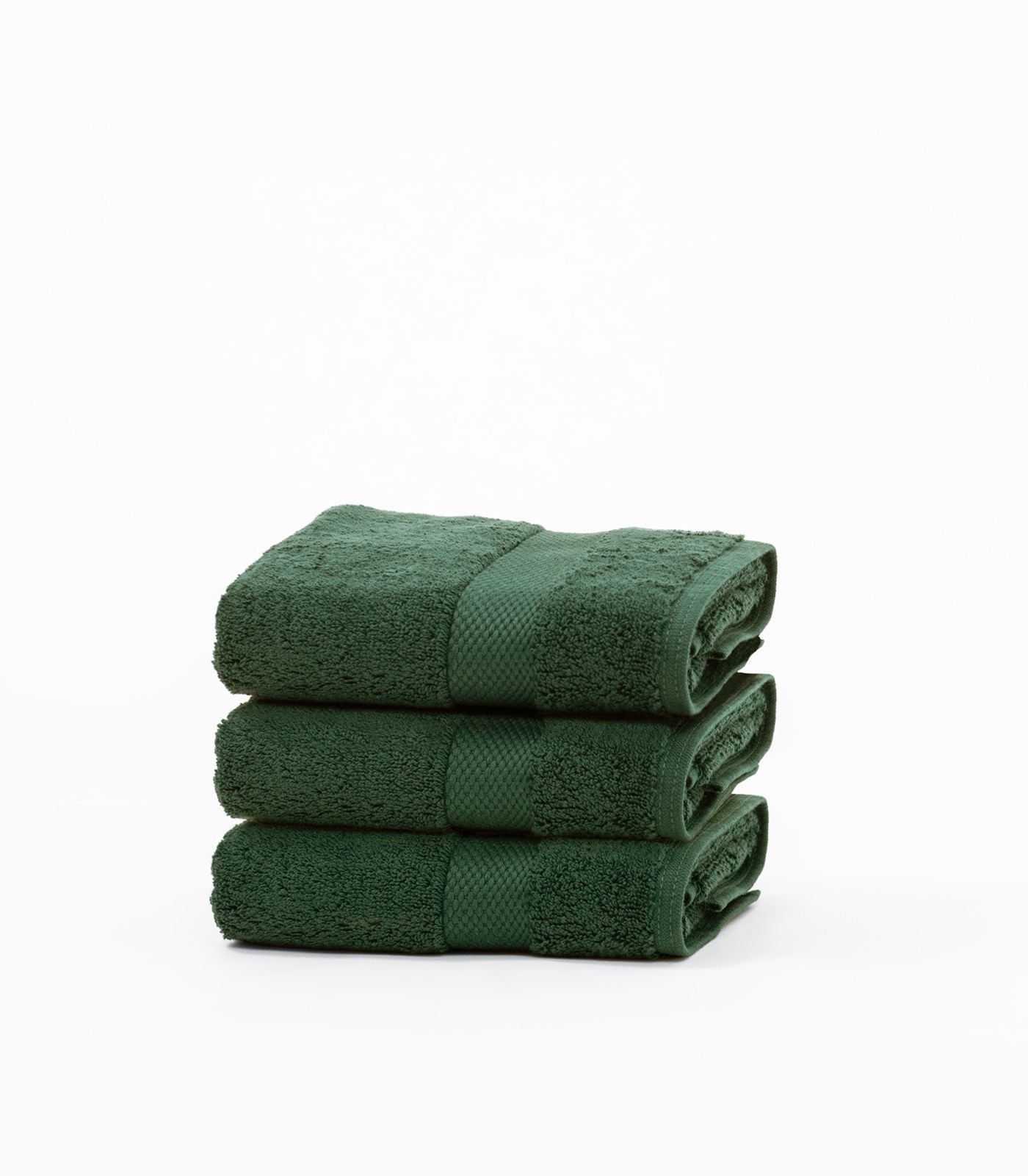 Bhumi Organic Cotton - Hand Towel - Forest Green