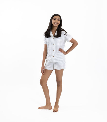 Bhumi Organic Cotton - Kids Percale Wear Me Wash Me PJ Pack - Short