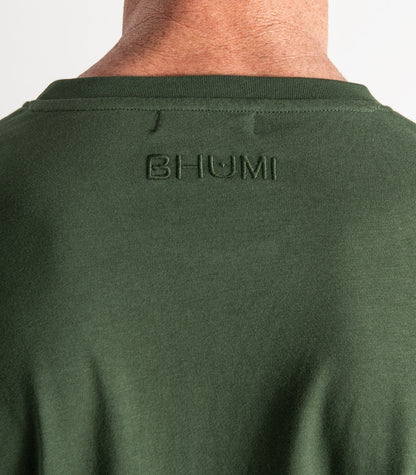 Bhumi Organic Cotton - Men's Jersey Knit Long PJ Set - Kombu Green