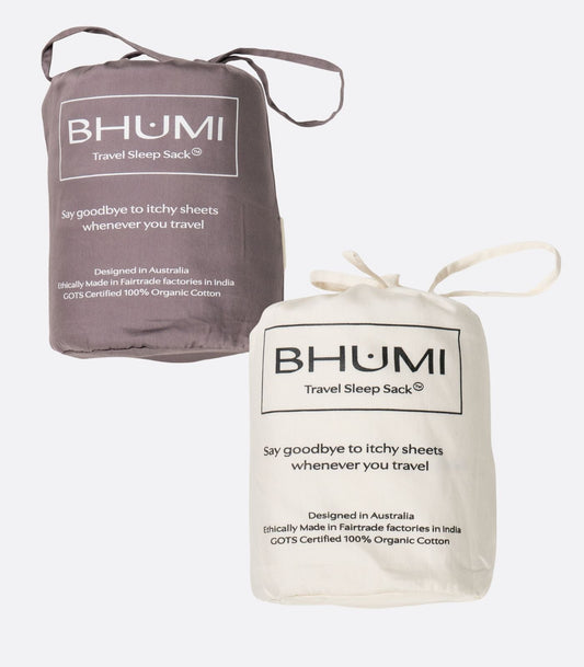 Bhumi Organic Cotton - Travel Sleep Sack (2 Pack)