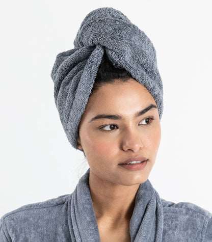 Bhumi Organic Cotton - Head Wrap - Granite Blue