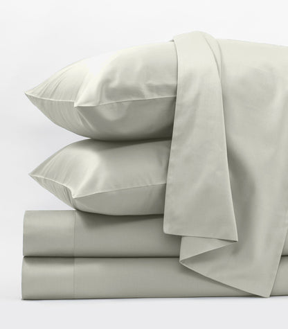 Bhumi Organic Cotton - Sateen Sheet Set - Ice