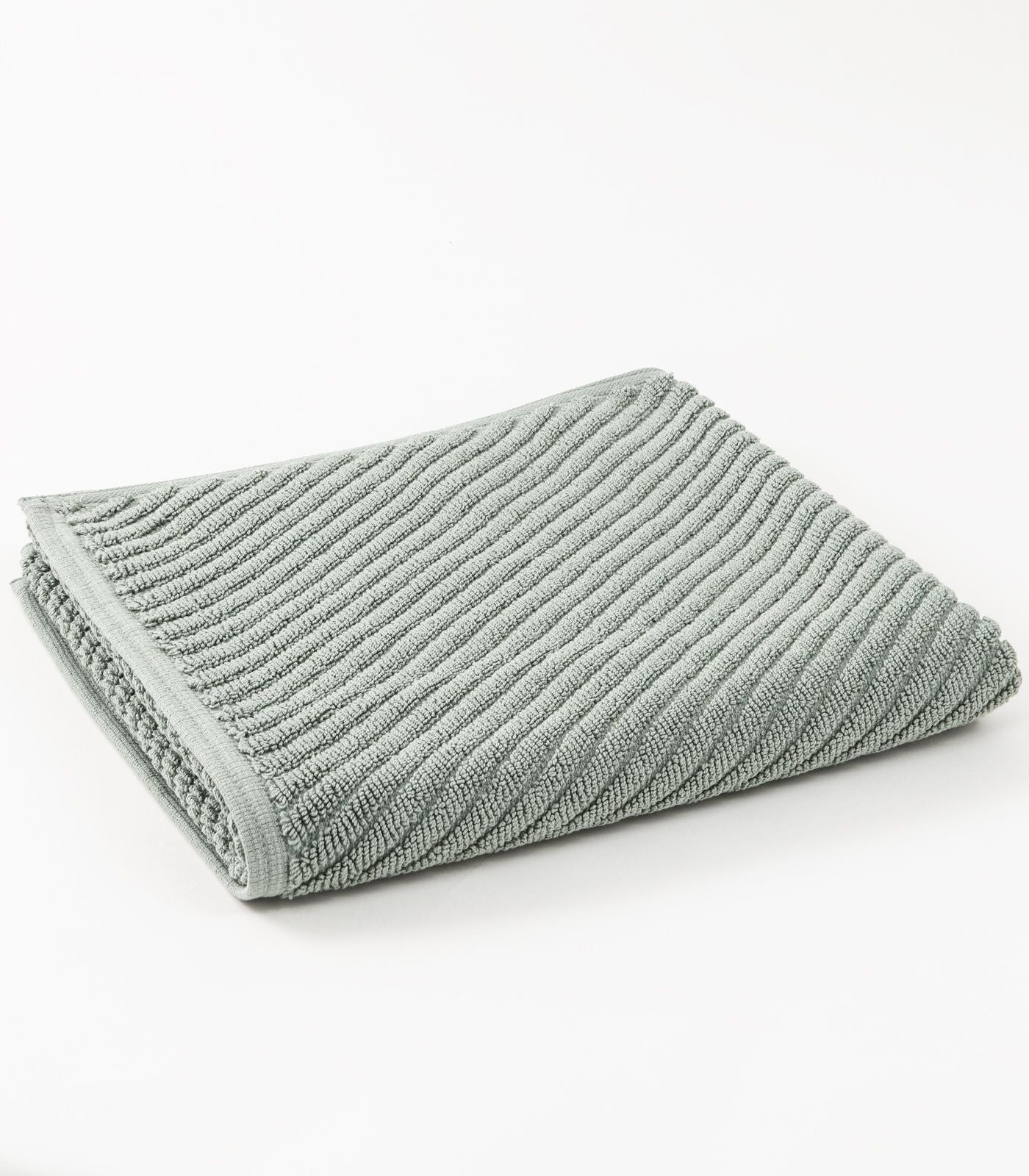 Bhumi Organic Cotton - Twill Bath Mat - Sage