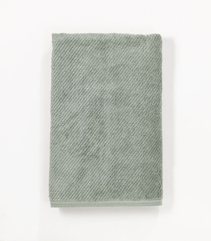 Bhumi Organic Cotton - Twill Bath Towel - Sage