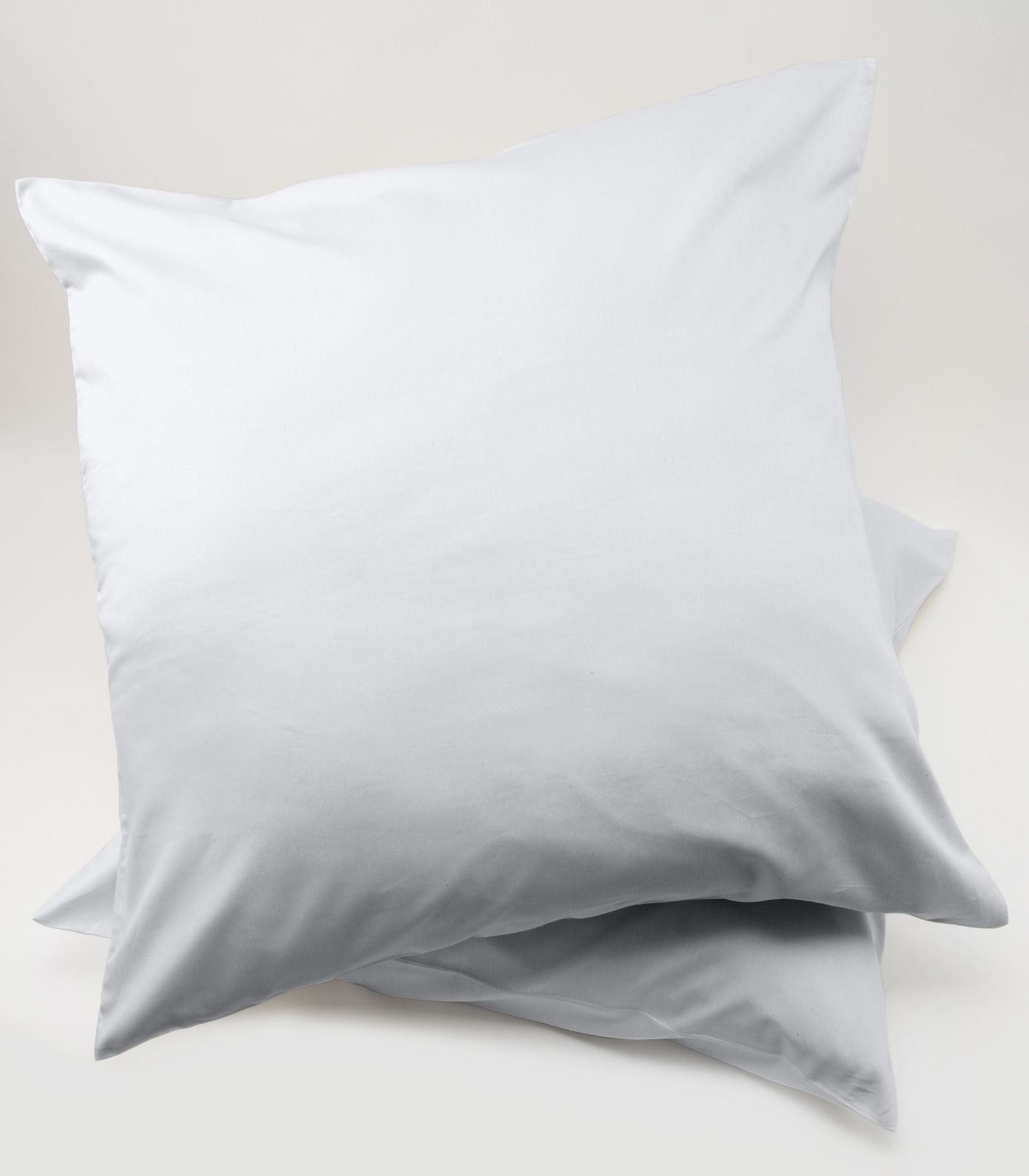 Bhumi Organic Cotton - Sateen Pillow Cases (pair) - European - Glacier