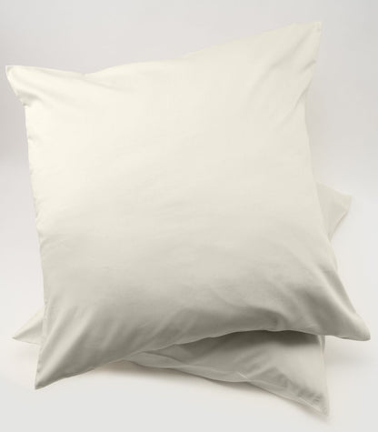 Bhumi Organic Cotton - Sateen Pillow Cases (pair) - European - Ice