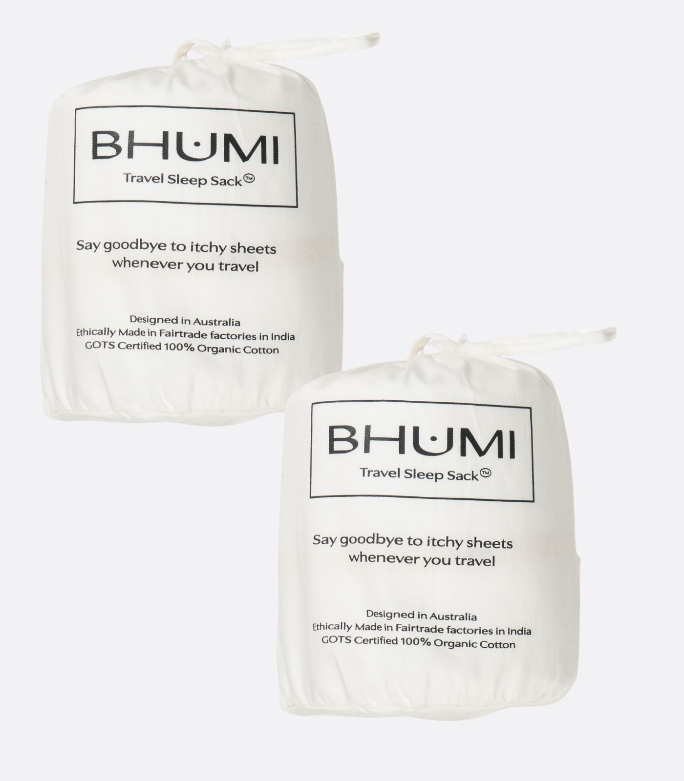 Bhumi Organic Cotton - Travel Sleep Sack (2 Pack)