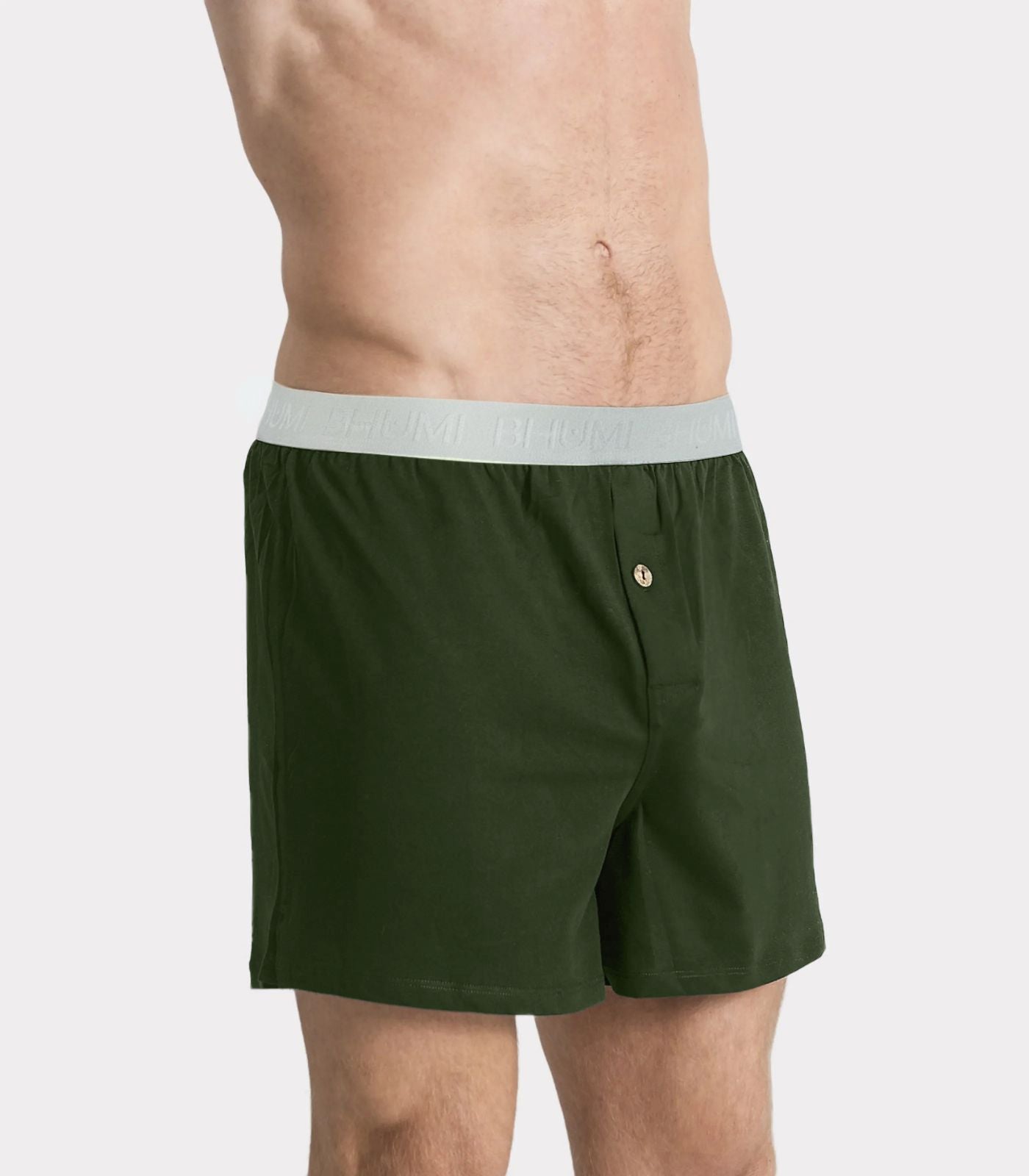 Bhumi Organic Cotton - Boxers (2 Pack) - Kombu Green