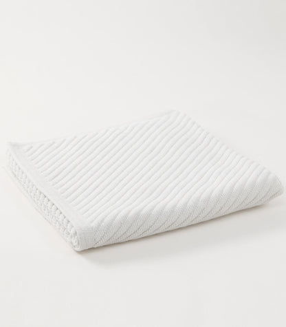 Bhumi Organic Cotton - Twill Bath Mat - White