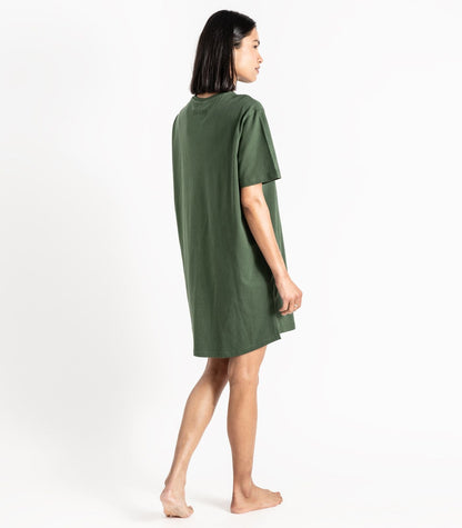 Bhumi Organic Cotton - Jersey Knit Sleep Tee - Kombu Green