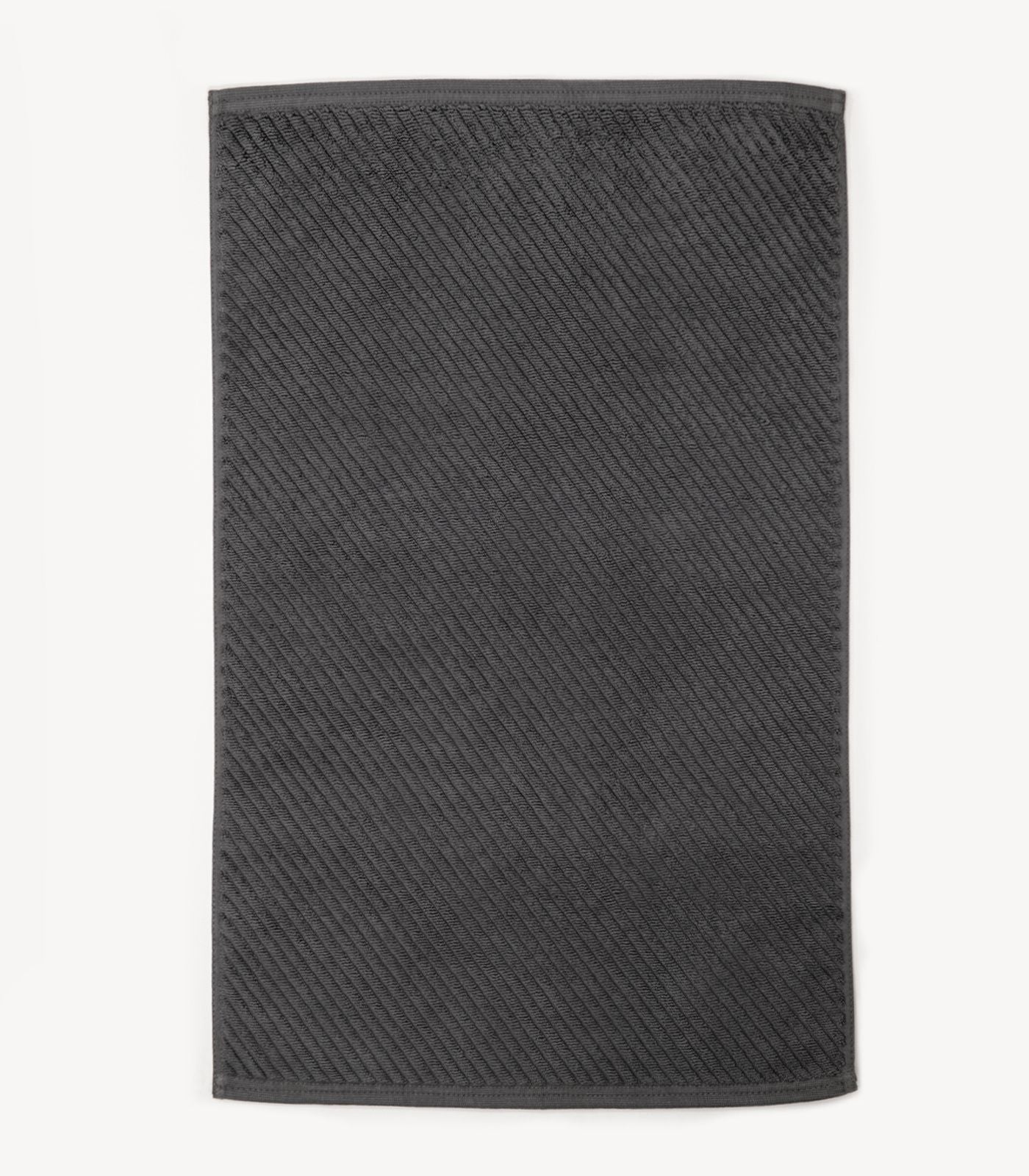 Bhumi Organic Cotton - Twill Bath Mat - Dark Grey