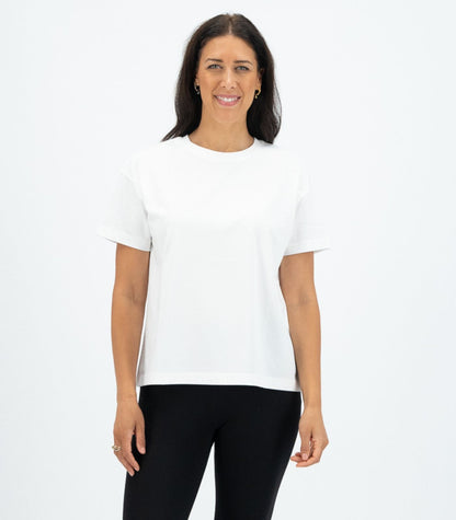 Bhumi Organic Cotton - Oversized Boxy Tee (3 Pack)  - White