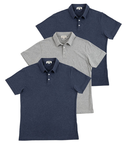 Bhumi Organic Cotton - Polo Shirt (3 Pack)