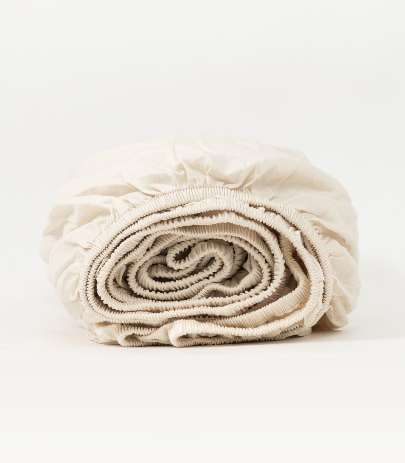 Bhumi Organic Cotton - Fitted - Sateen Sheet - Natural