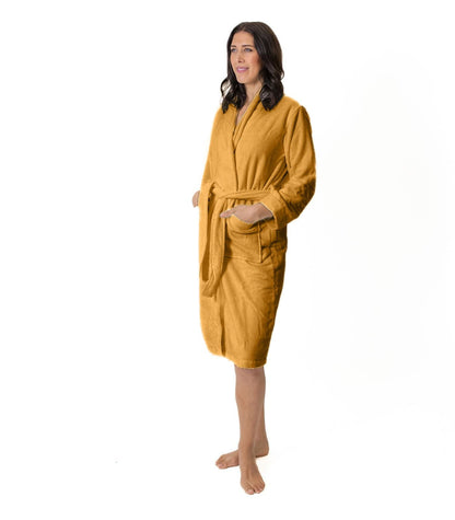 Bhumi Organic Cotton - Spa Robe - Golden Turmeric