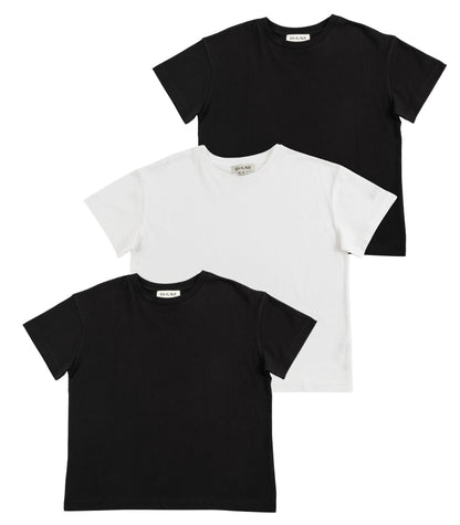 Bhumi Organic Cotton - Oversized Boxy Tee (3 Pack)