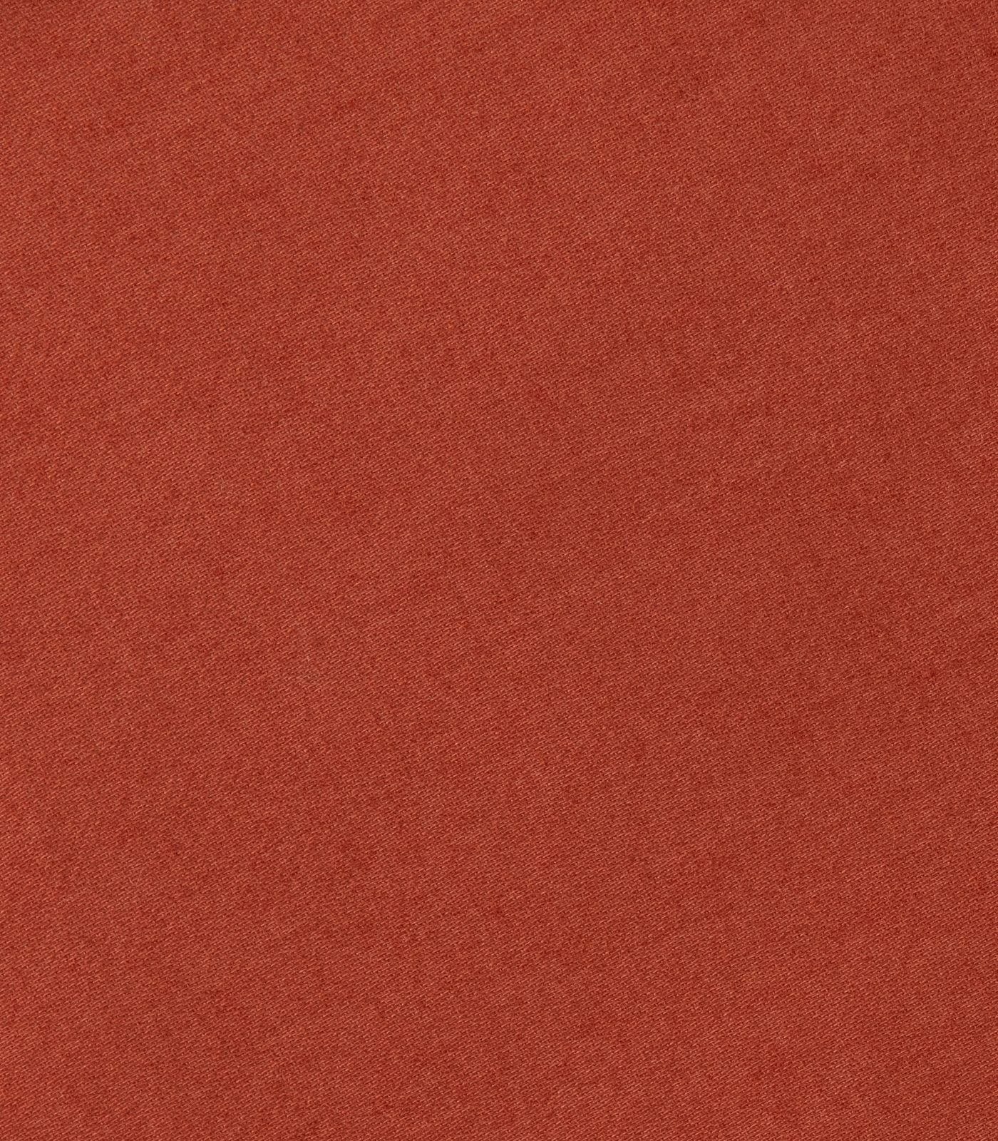 Bhumi Organic Cotton - Sateen Plain Duvet Cover - Rust