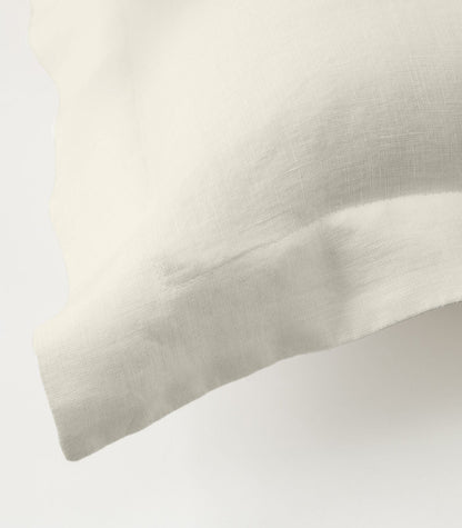 Bhumi Organic Cotton - Linen Pillow Cases (Pair) - Ice