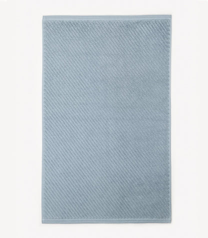 Bhumi Organic Cotton - Twill Bath Mat - Sky Blue