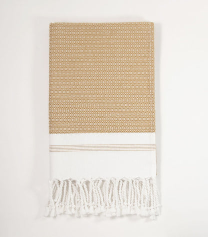 Bhumi Organic Cotton - Khadi Bath Towel - Golden Turmeric