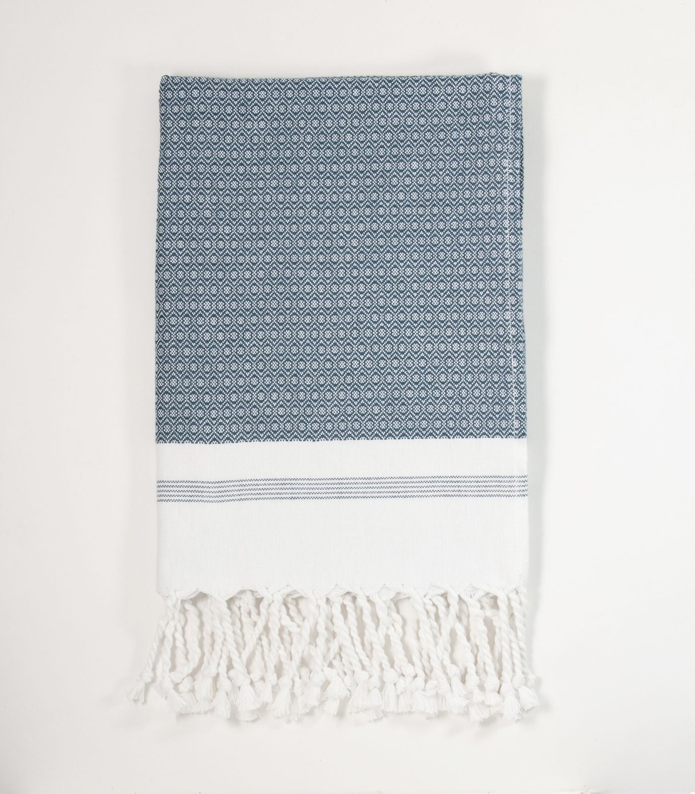 Bhumi Organic Cotton - Khadi Bath Towel - Indian Teal
