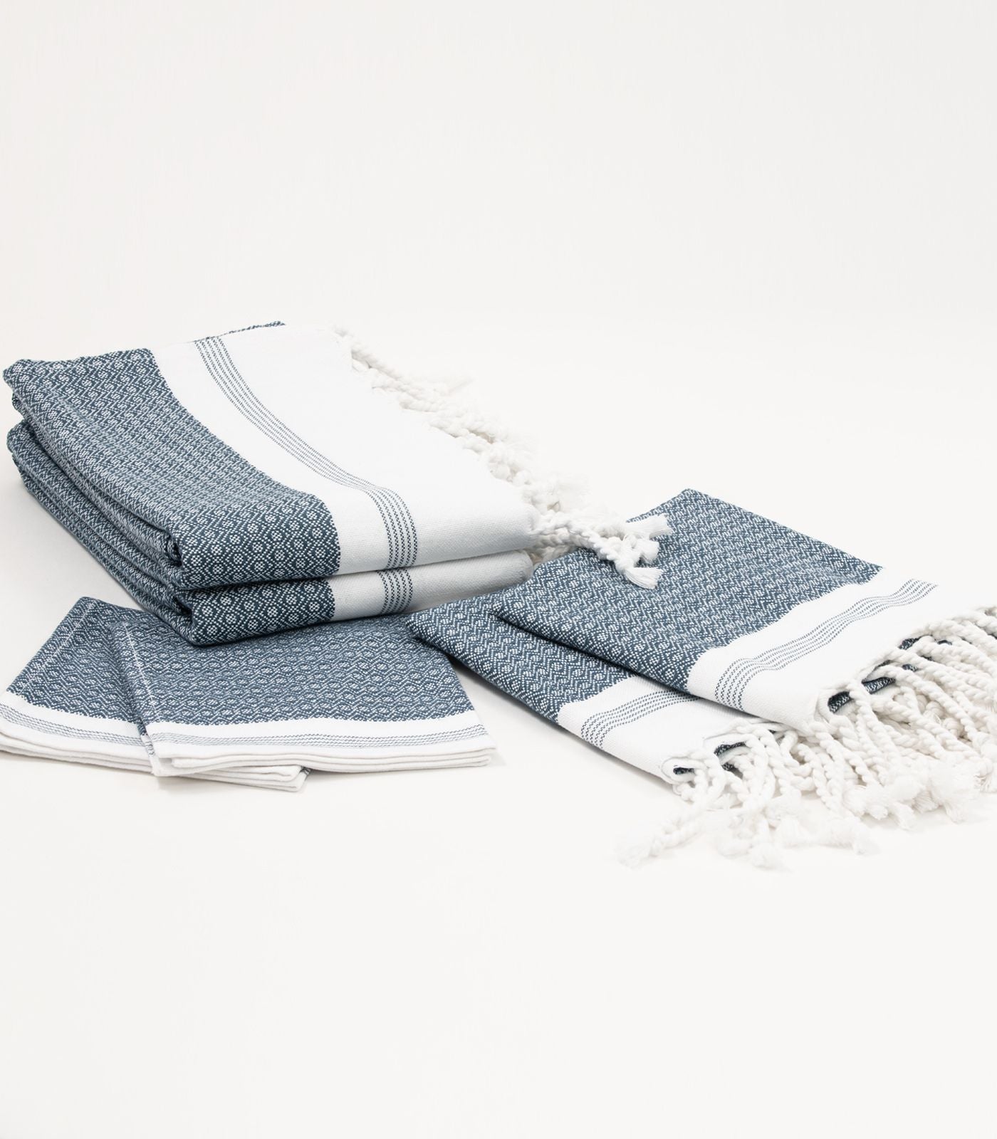 Bhumi Organic Cotton - Khadi Bath Towel - Indian Teal
