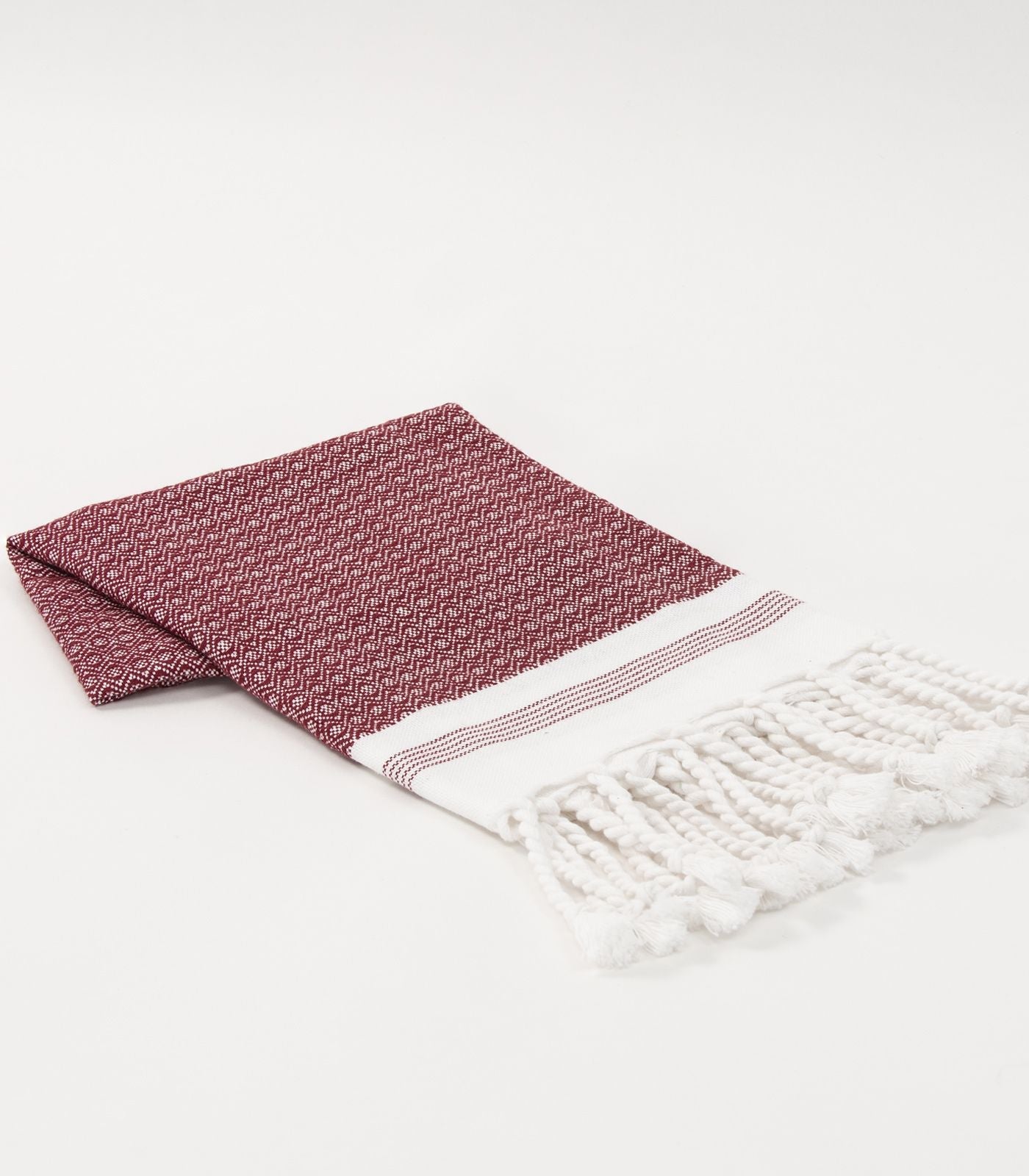 Bhumi Organic Cotton - Khadi Hand Towel - Cabernet
