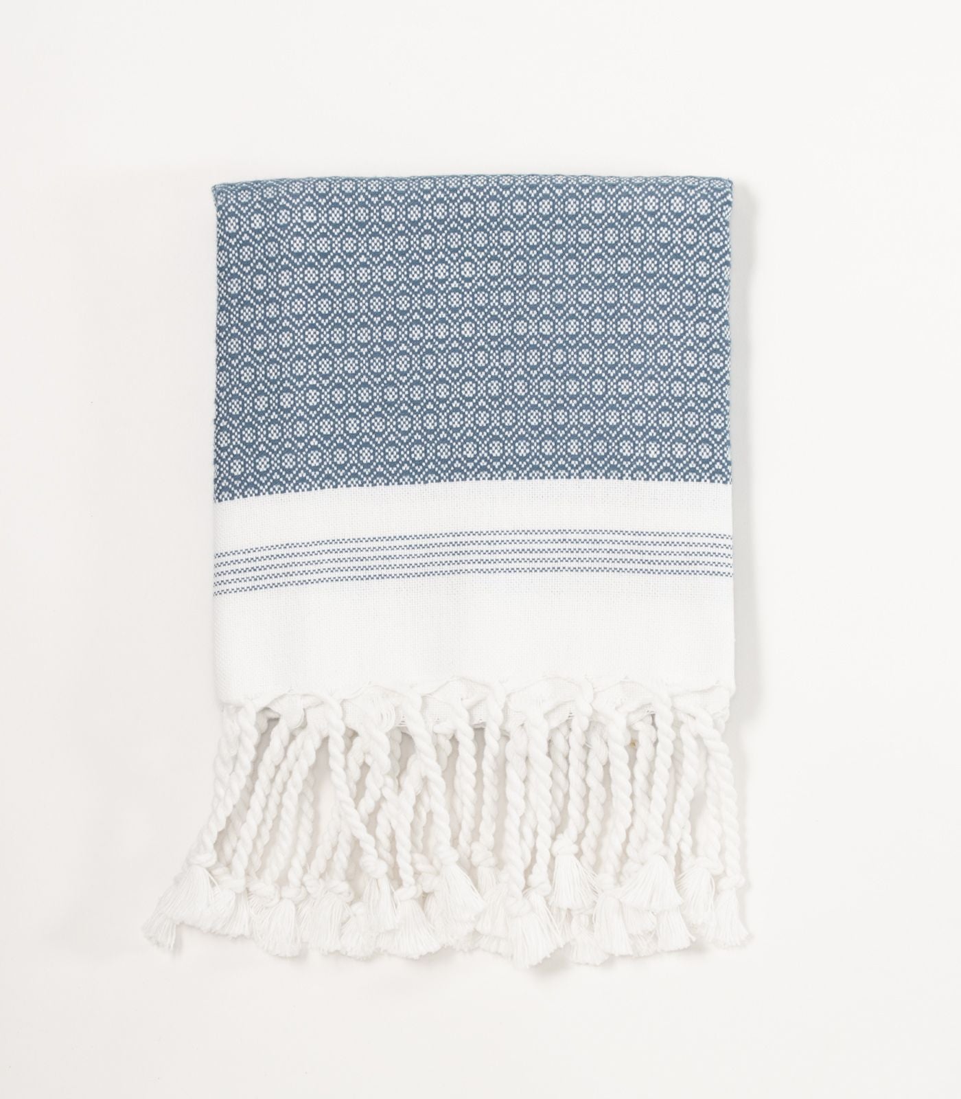Bhumi Organic Cotton - Khadi Hand Towel - Indian Teal