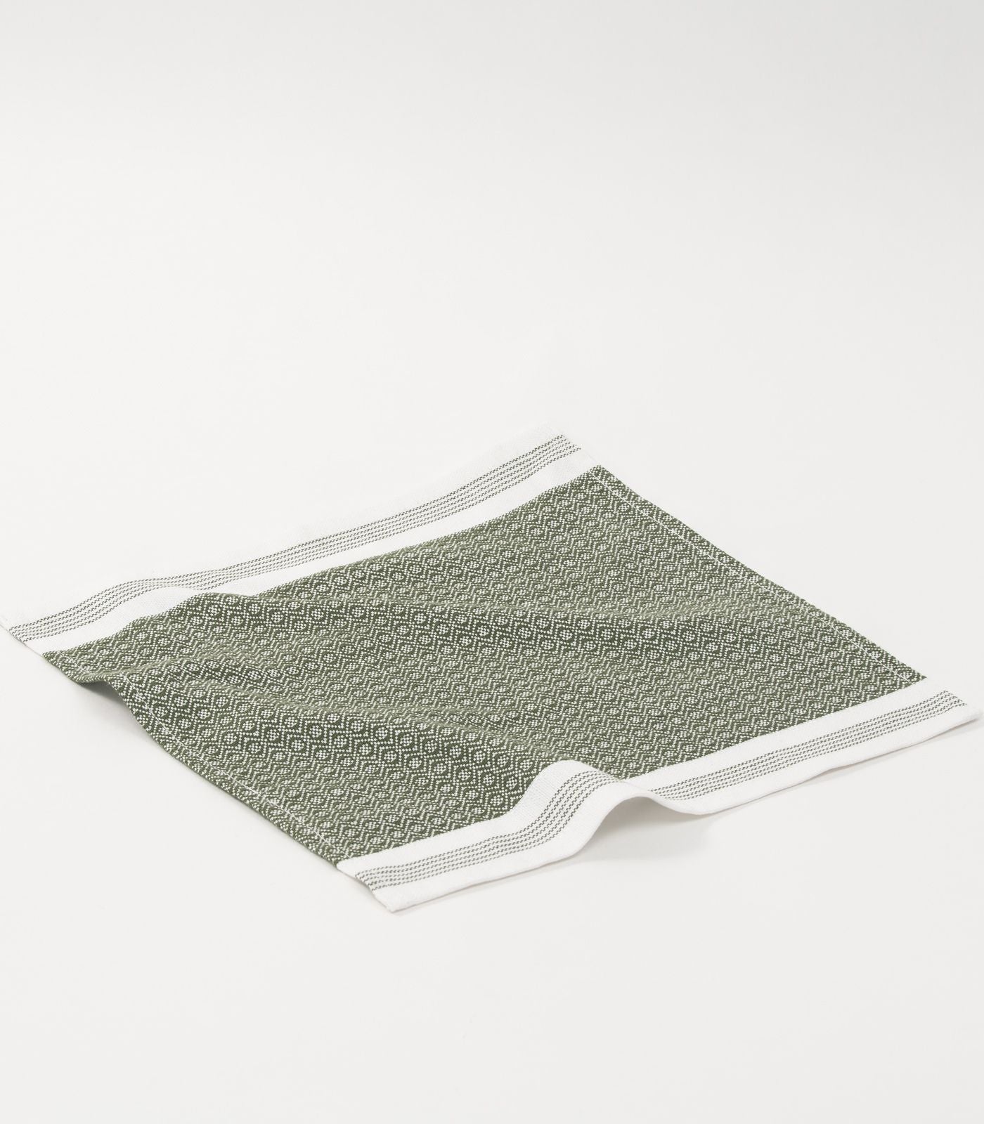 Bhumi Organic Cotton - Khadi Wash Cloth - Bronze Green