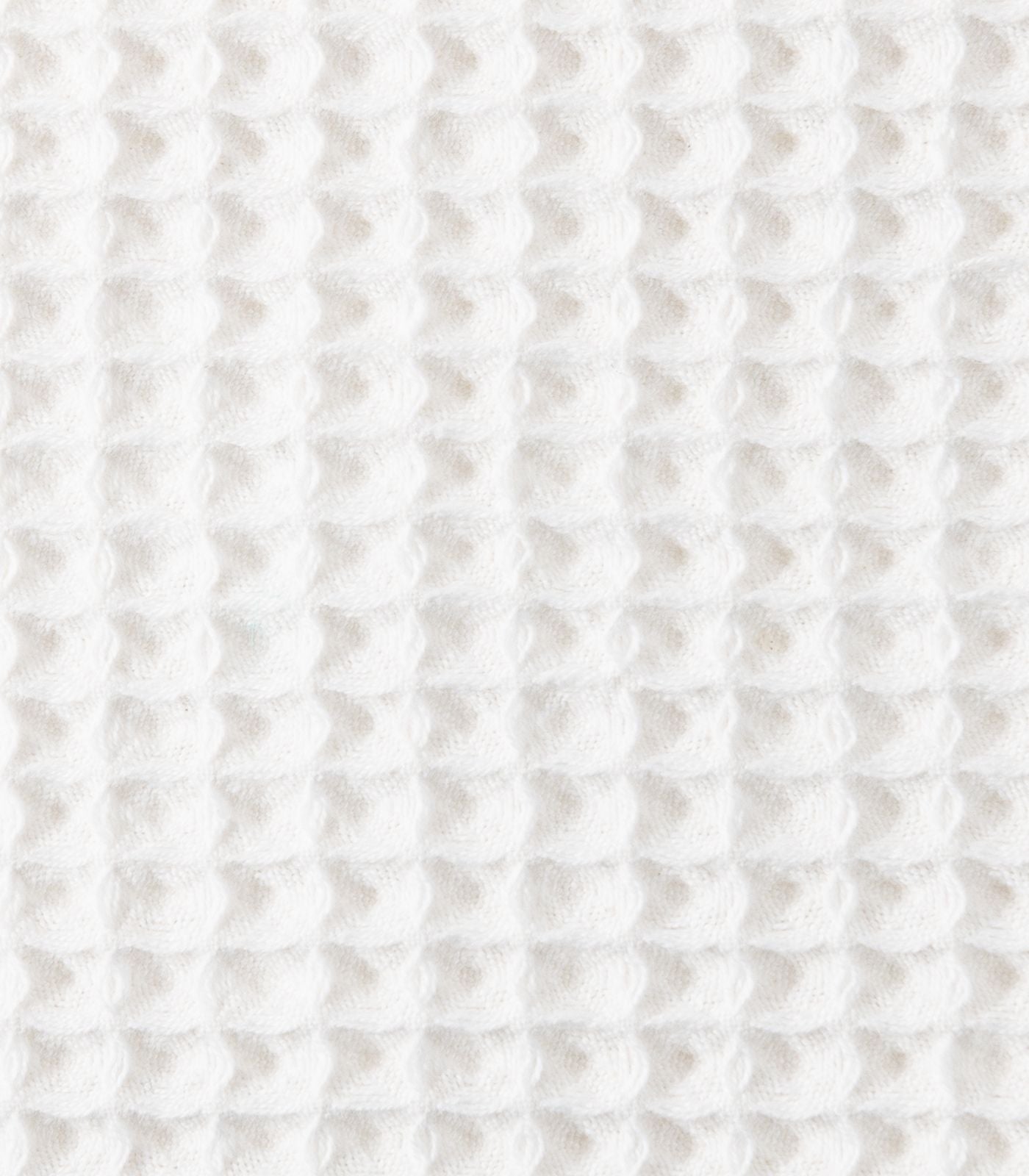 Bhumi Organic Cotton - Waffle Throw - New Arrival - White