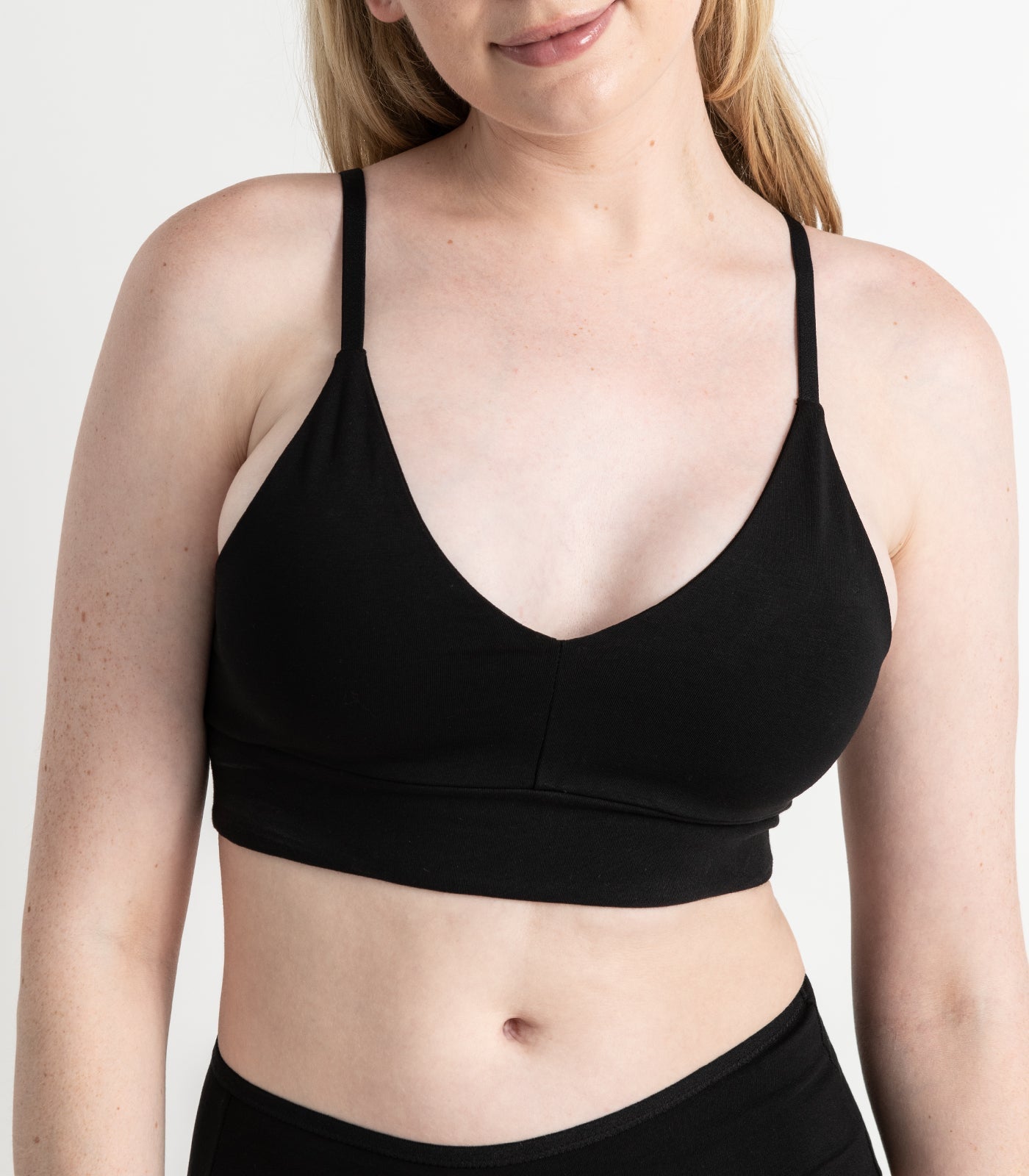 Bhumi Organic Cotton - Classic T-Shirt Bra - Black