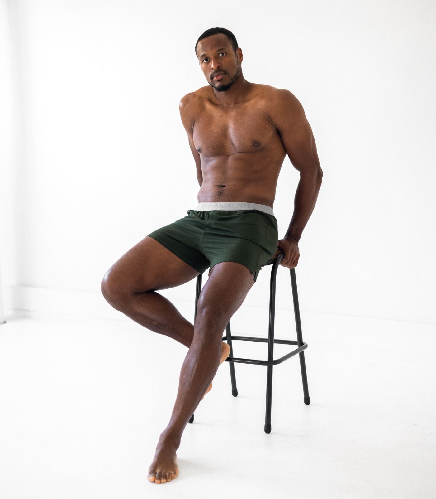 Bhumi Organic Cotton - The Original Boxers (2 Pack) - Kombu Green