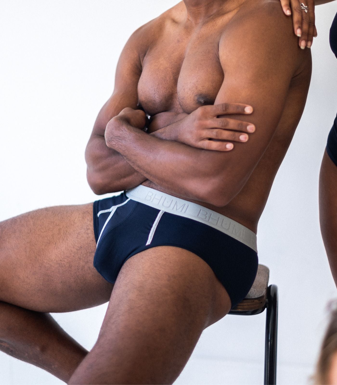 Bhumi Organic Cotton - The Original Briefs (2 Pack) - Navy