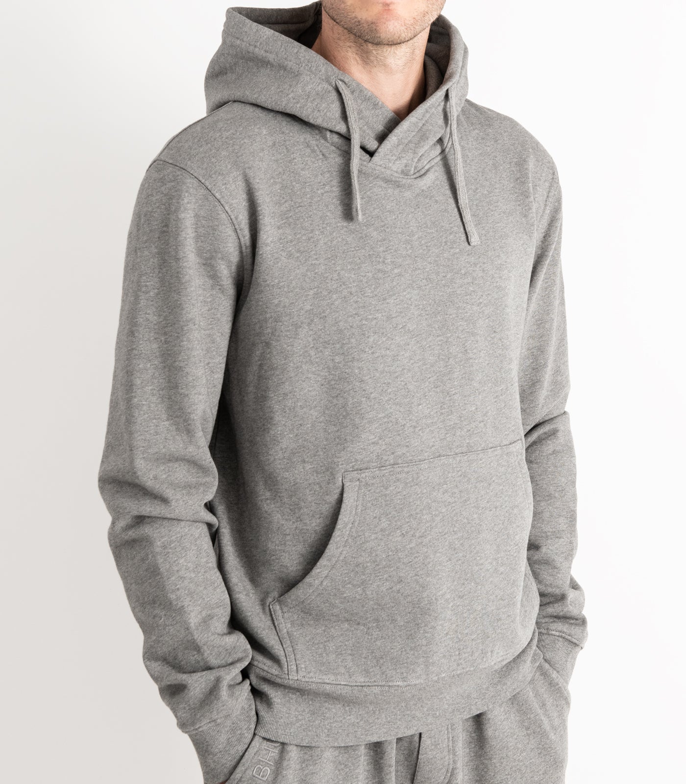 Bhumi Organic Cotton - Men's Hoodie -Graphite Melange