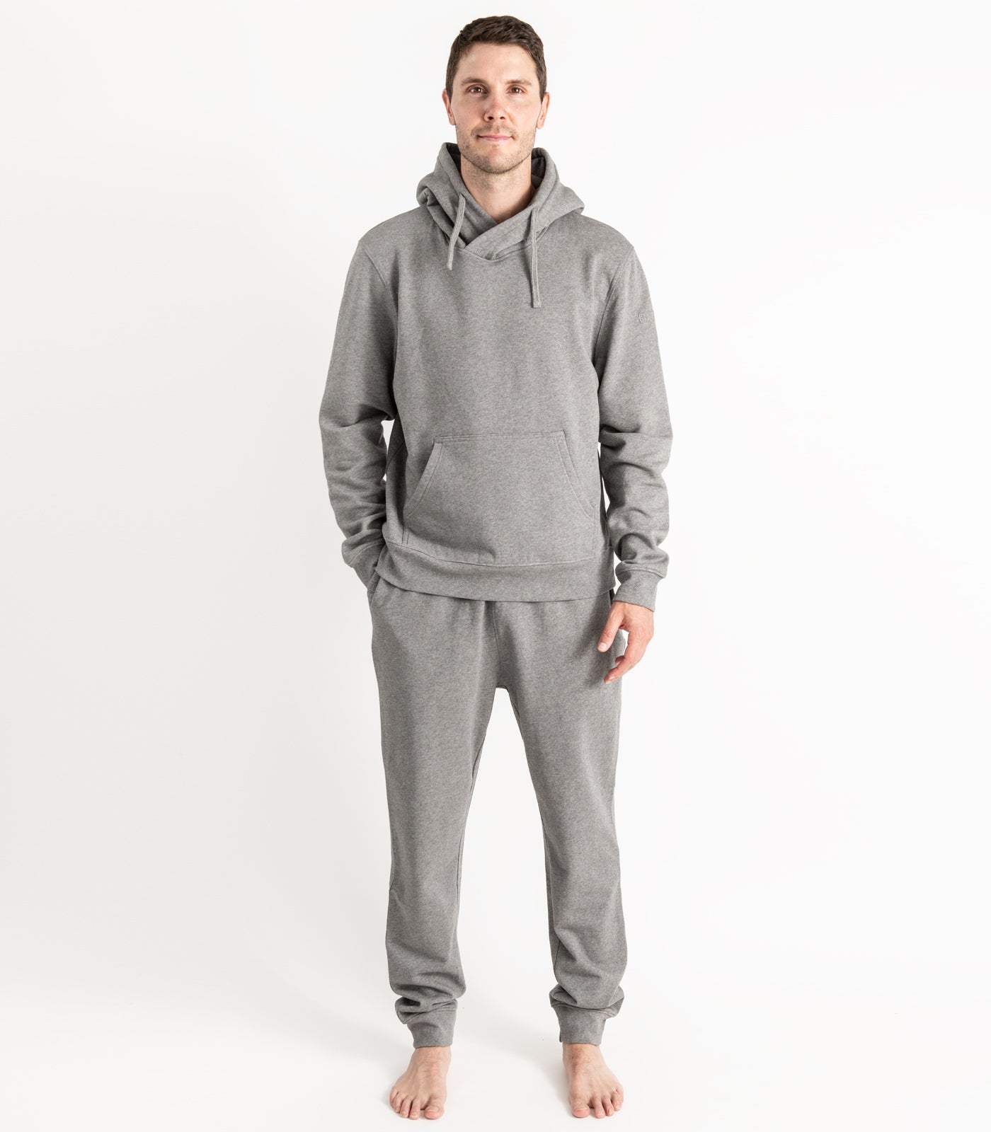Bhumi Organic Cotton - Men's Joggers - Graphite Melange