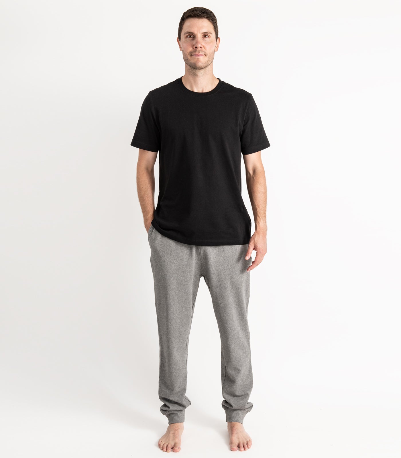 Bhumi Organic Cotton - Men's Joggers - Graphite Melange