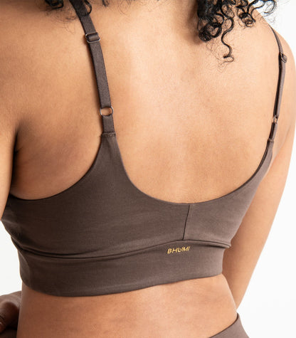 Bhumi Organic Cotton - Classic T-Shirt Bra - Chocolate Martini