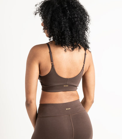 Bhumi Organic Cotton - Classic T-Shirt Bra - Chocolate Martini