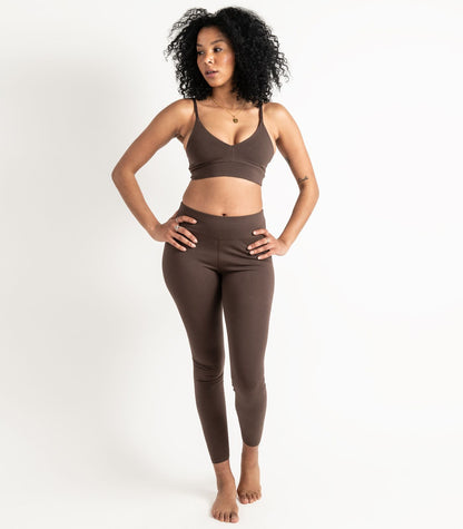 Bhumi Organic Cotton - Classic T-Shirt Bra - Chocolate Martini