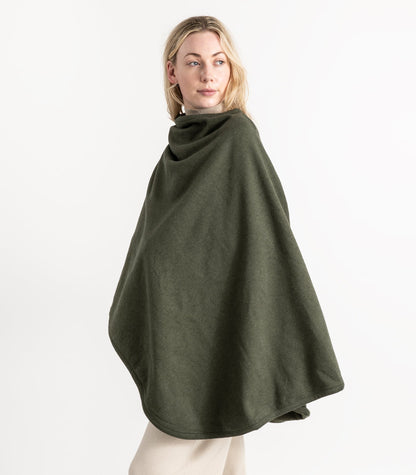 Bhumi Organic Cotton - Fleece Wrap - Green Melange