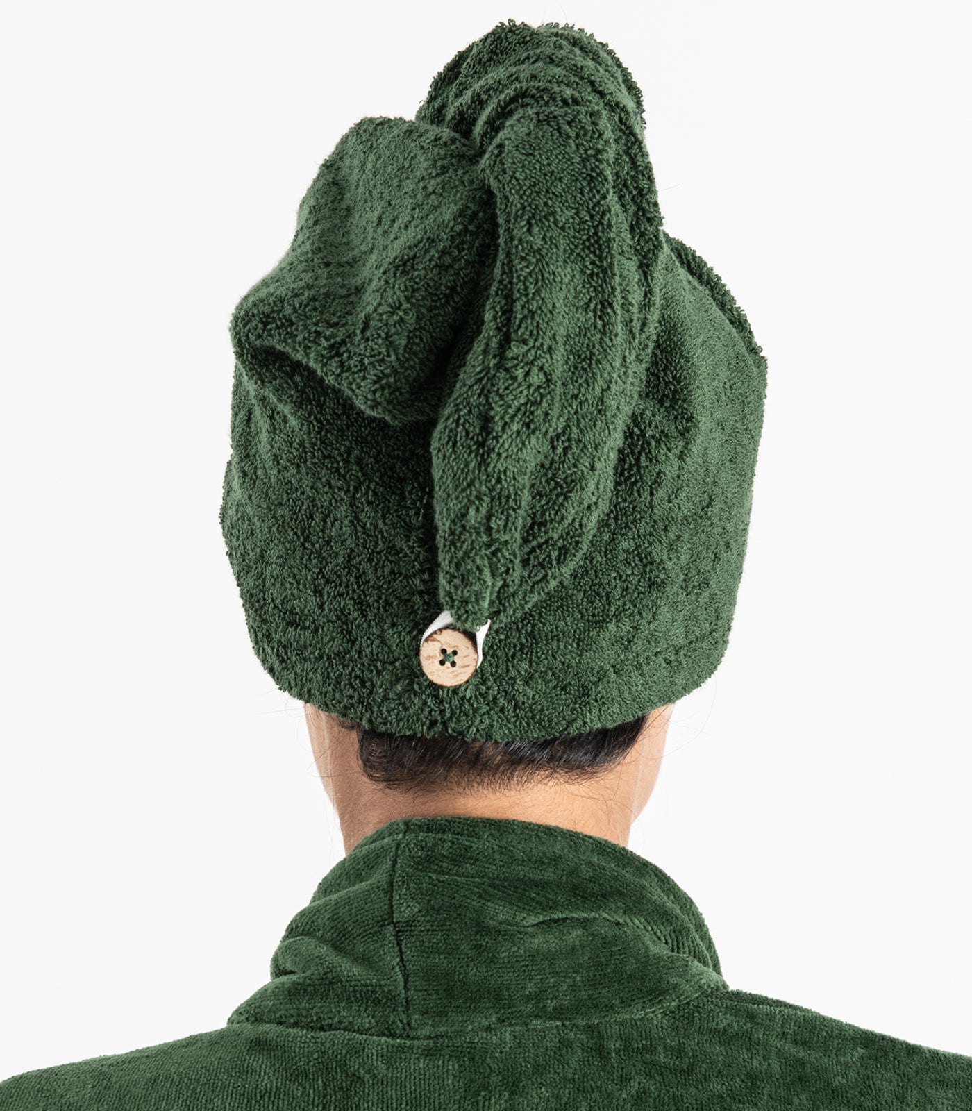 Bhumi Organic Cotton - Head Wrap - Forest Green