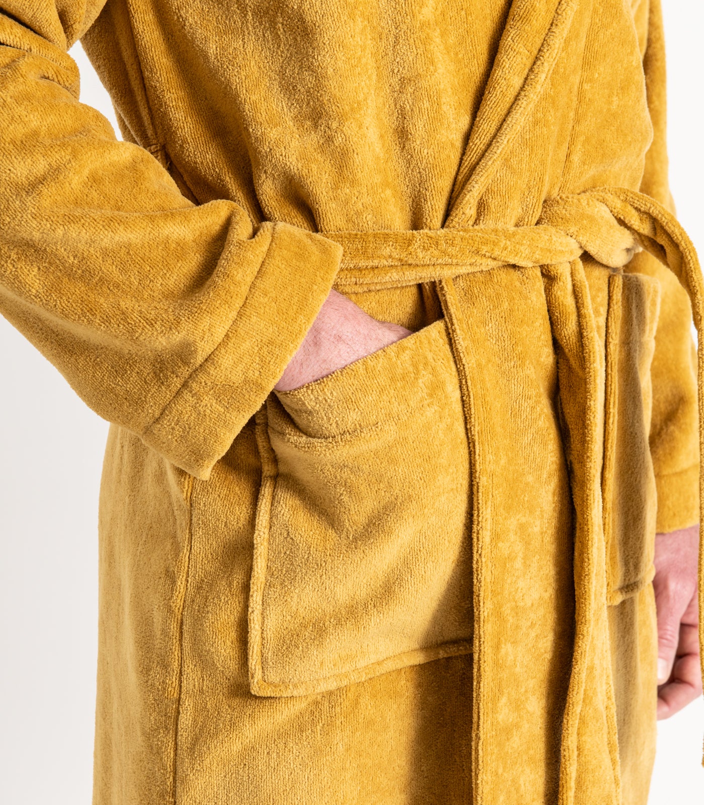 Bhumi Organic Cotton - Spa Robe - Golden Tumeric 