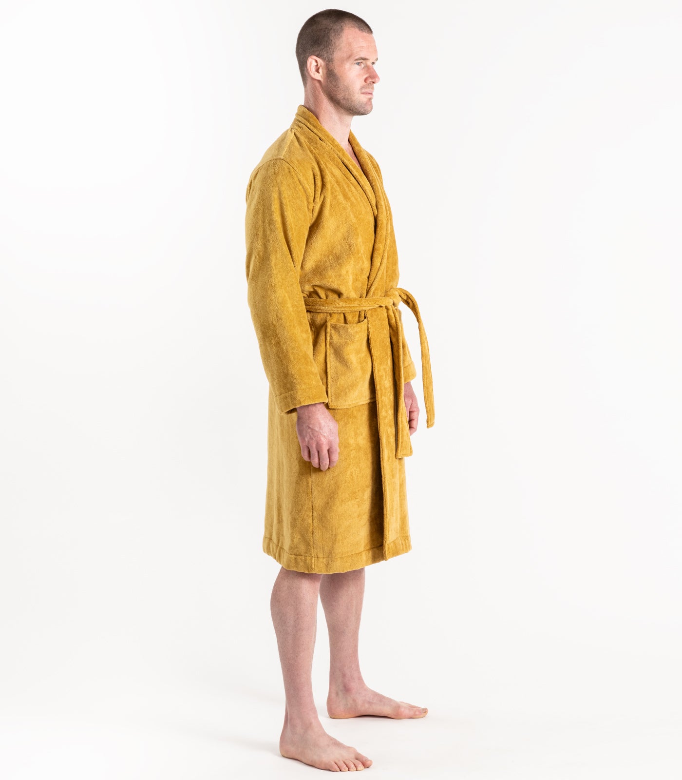 Bhumi Organic Cotton - Spa Robe - Golden Tumeric 